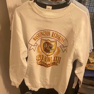 vintage Washington redskins crew neck